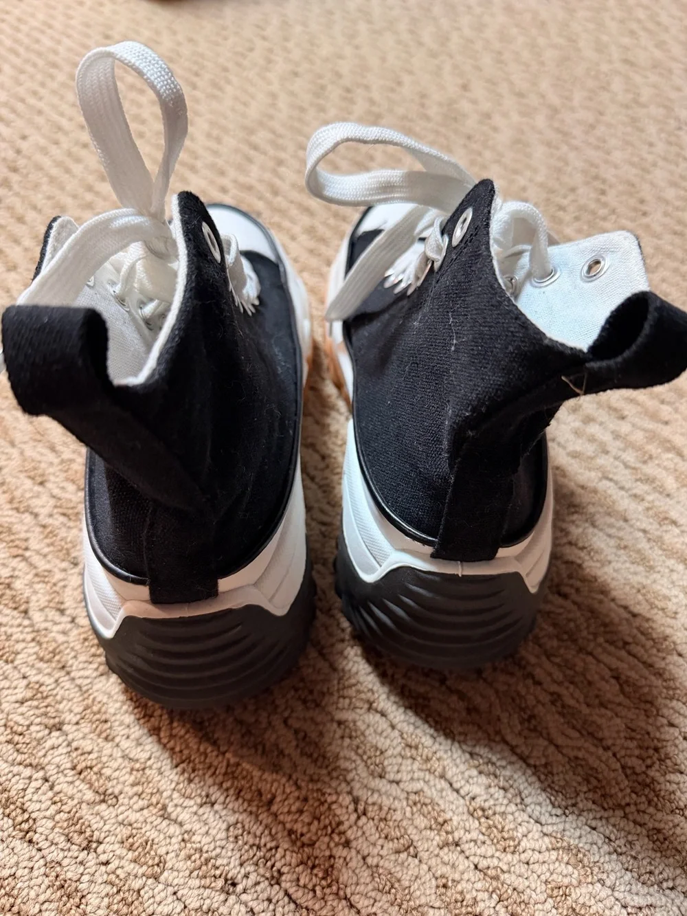 Madden Girl High Top Platform Sneaker - Size 6